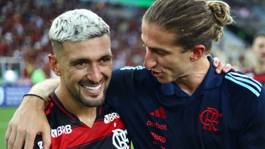 Filipe Luís Arrascaeta Flamengo