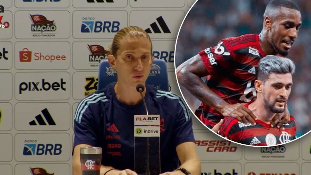 Filipe Luís exalta criação do Flamengo com Arrascaeta e Gerson, mas pondera: “Sempre vou achar…”
