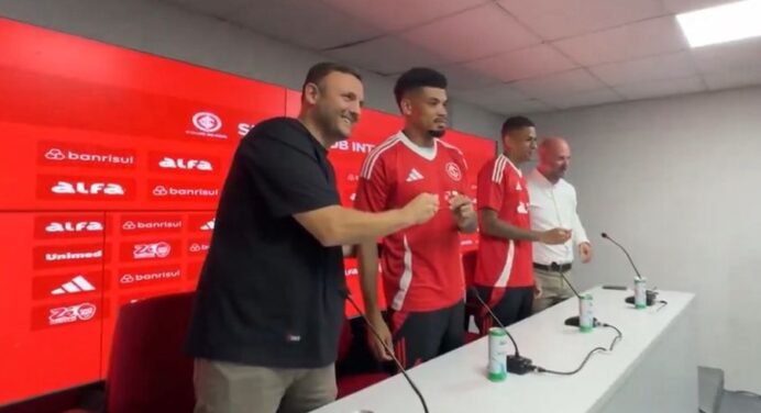 Reforço do Internacional projeta estreia em jogo contra o Flamengo, pelo Brasileirão: “Se acontecer, vai ser…”