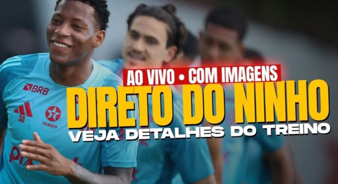 AO VIVO | Assista ao treino do Flamengo hoje com o Coluna do Fla