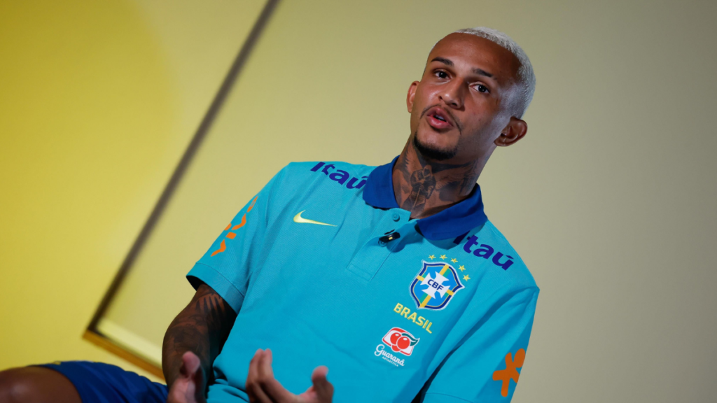 “Trabalhei para isso”, afirma Wesley sobre convocação à Seleção Brasileira e boa fase no Flamengo