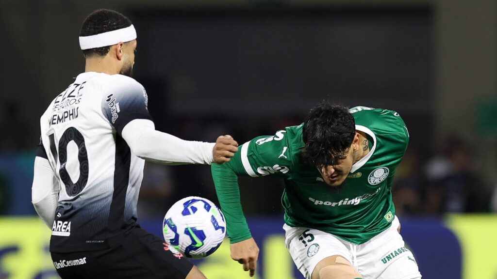 Palmeiras vence Corinthians e Vasco derrota Sport no início da 3ª rodada; veja classificação do Brasileirão atualizada