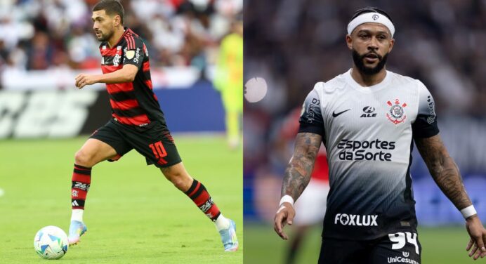 STJD define punição a Memphis Depay por atitude polêmica em jogo do Flamengo x Corinthians