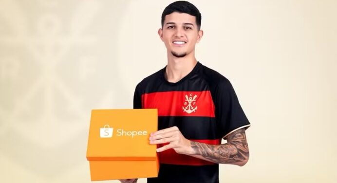 Shopee lança camisa do Flamengo em homenagem aos primórdios do clube