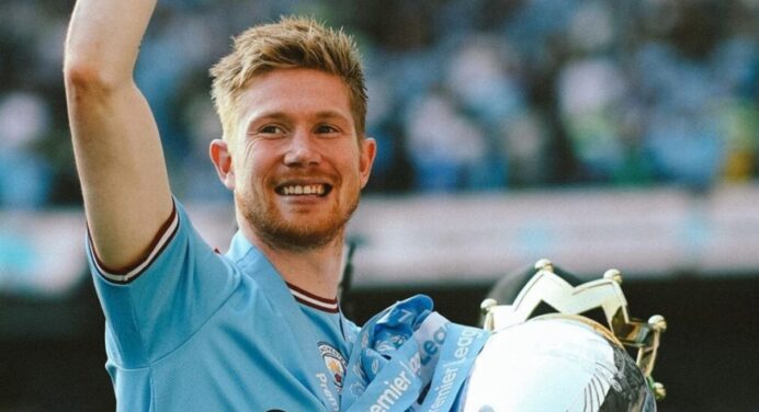 Tem vaga no Flamengo? De Bruyne anuncia saída do Manchester City