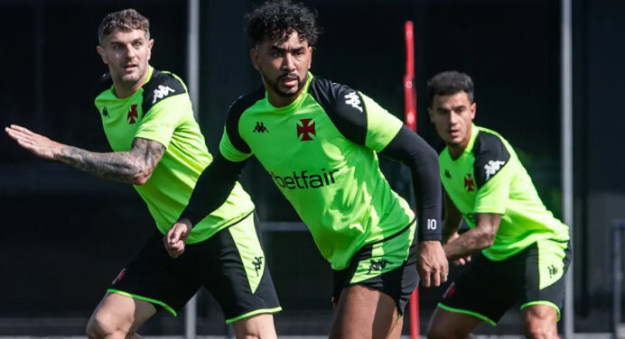 Vasco terá desfalque ‘de peso’ para jogo contra o Flamengo, pelo Brasileirão
