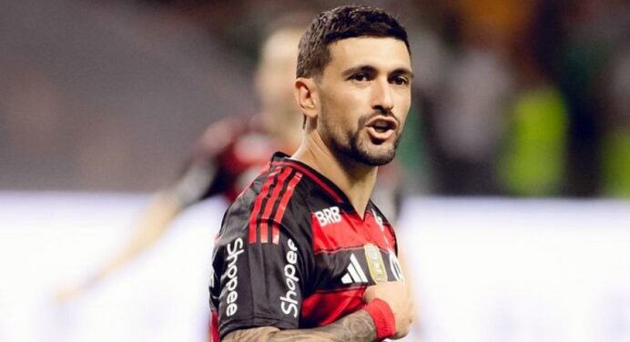 Jornal da Espanha se ‘derrete’ por Arrascaeta em jogo do Flamengo: “Aula magistral”
