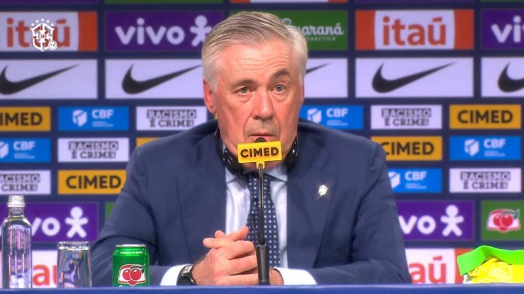 Ancelotti anuncia 1ª lista de convocados à frente da Seleção Brasileira; veja nomes