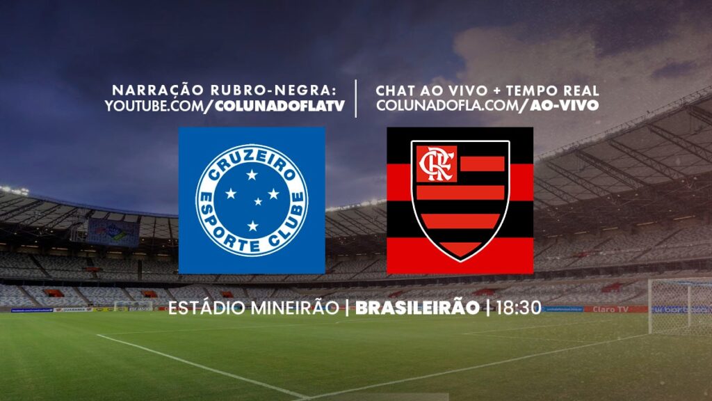 Brasileirão: jogo do Flamengo x Cruzeiro vai passar na Globo?