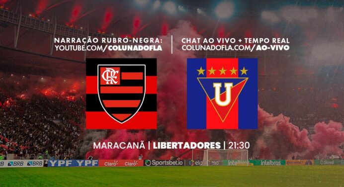 Libertadores: jogo do Flamengo x LDU vai passar na Globo?