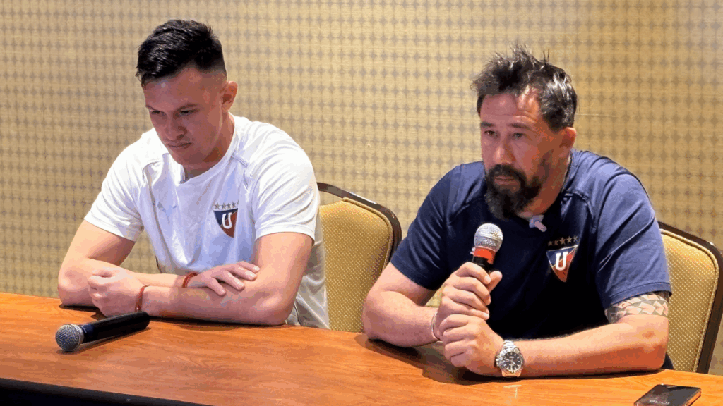 ‘Final’, mas sem obrigação: veja discurso adotado pela LDU antes de jogo contra o Flamengo, pela Libertadores
