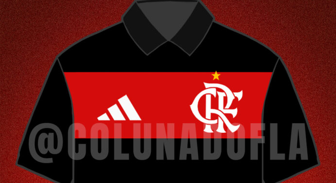 EXCLUSIVO | Veja detalhes das camisas 1, 2 e 3 do Flamengo para 2026