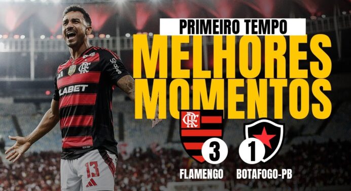 FLAMENGO 3×1 Botafogo-PB | MELHORES MOMENTOS | Campeonato Brasileiro 2025