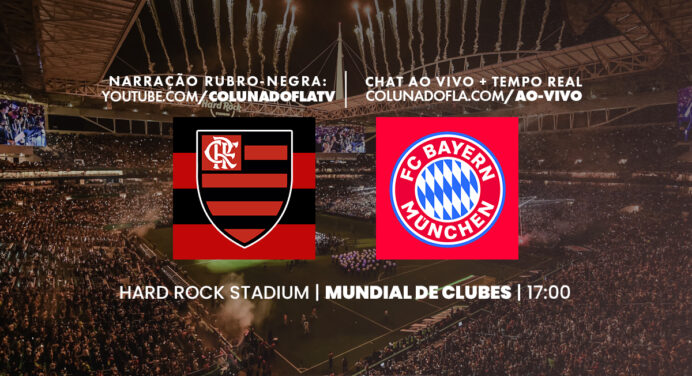 Jogo ao vivo, escalações e mais: saiba tudo sobre Flamengo x Bayern de Munique, pelo Mundial