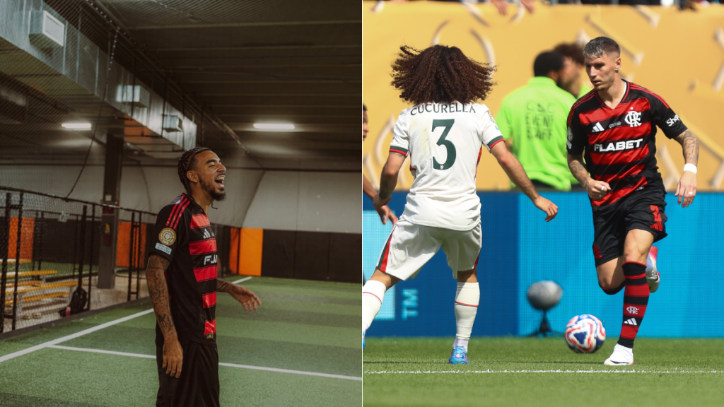 Novo reforço? Lateral do Chelsea posta foto com a camisa do Flamengo