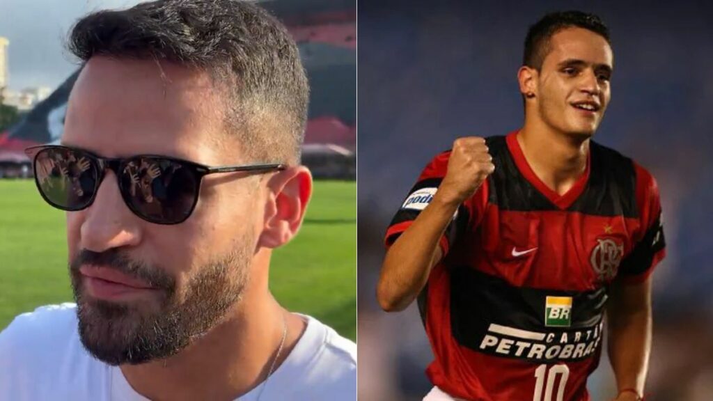Renato Augusto marca presença em jogo do Flamengo e se emociona ao relembrar início da carreira