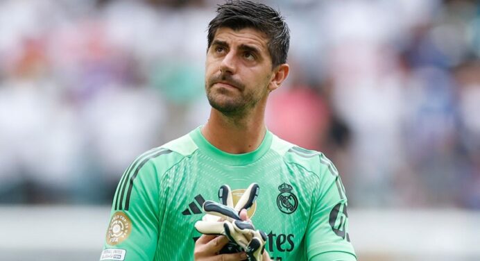Courtois, do Real Madrid, solta palavrão ao falar de times brasileiros no Mundial