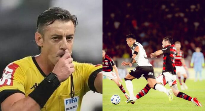 CBF define árbitro para jogo do Flamengo x Atlético-MG, pelas oitavas de final da Copa do Brasil