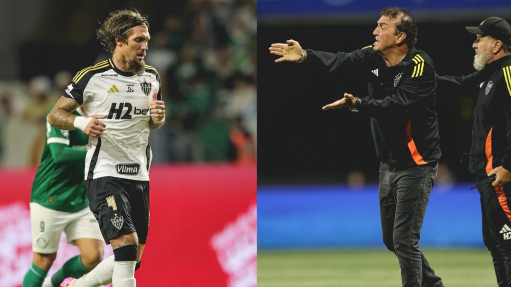 Atlético-MG perde titular antes de jogo contra o Flamengo, pelo Brasileirão