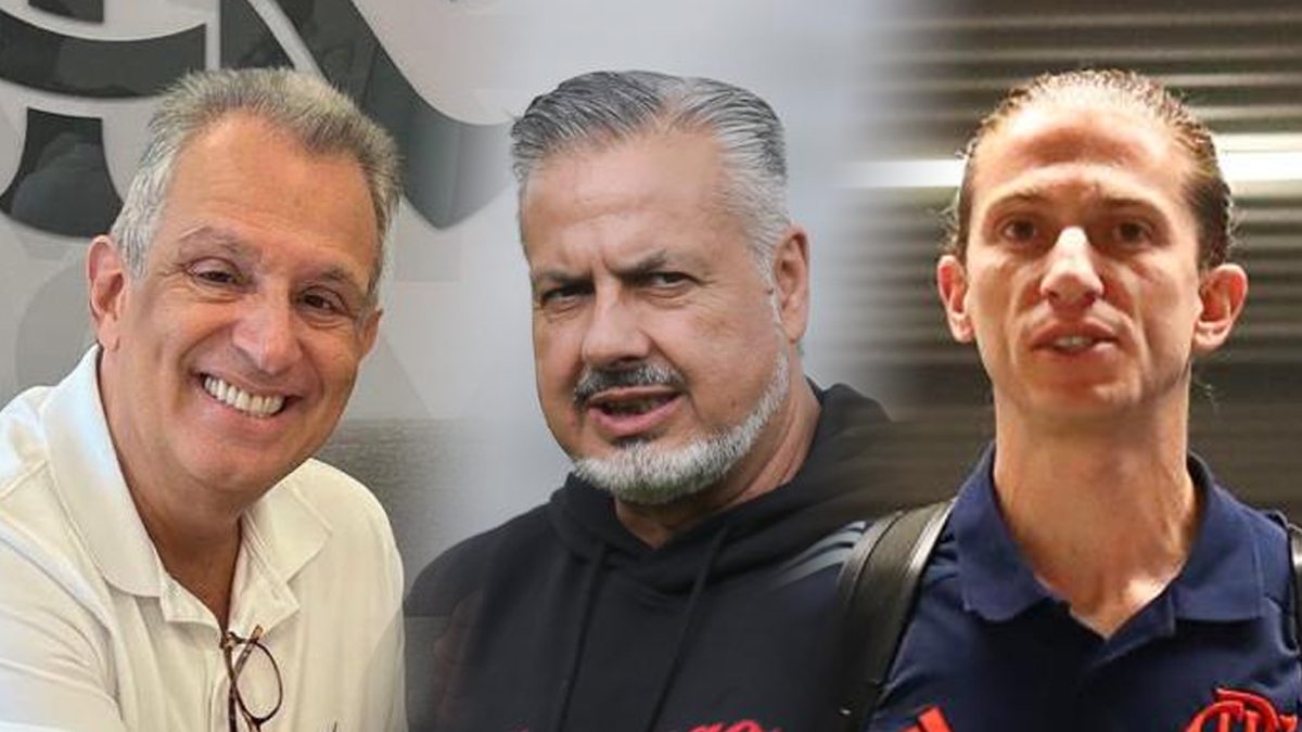 Bap, José Boto e Filipe Luís no Flamengo