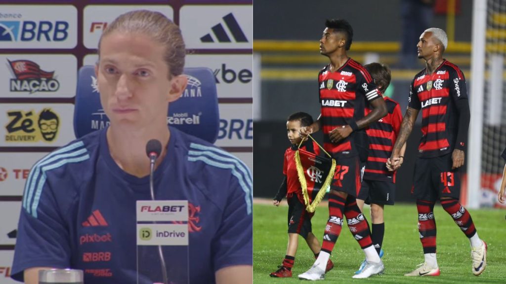 Filipe Luís revela atitude do Flamengo com possível saída de jogador: “Se isso acontecer…”
