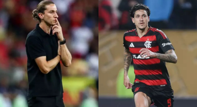Ex-Flamengo faz apelo e pede a Filipe Luís mais oportunidades para Pedro no time titular