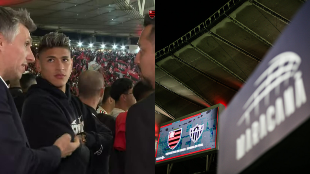 Após ‘imprevisto’, Carrascal vai ao camarote do Maracanã para jogo do Flamengo x Atlético-MG