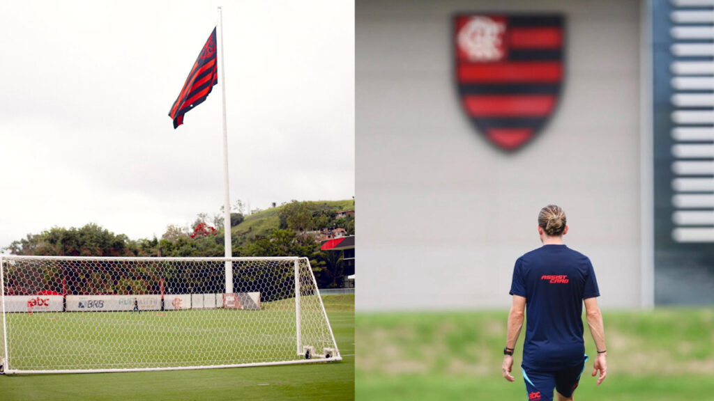 Filipe Luís dá folga ao elenco do Flamengo após treinos no fim de semana