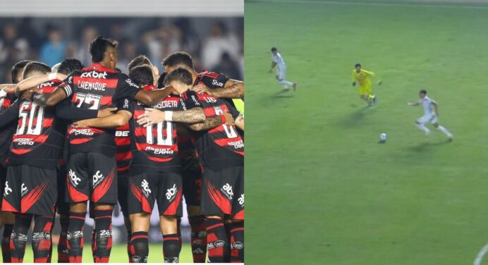 Rossi dá susto em torcedores do Flamengo após atitude inesperada contra o Santos