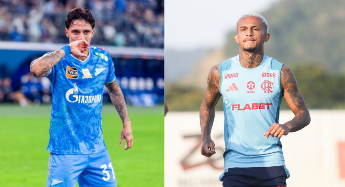 Flamengo negocia substituto de Wesley com o Zenit, afirma portal italiano