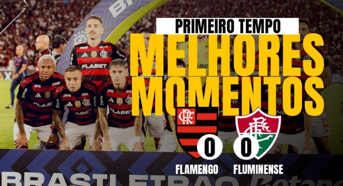 FLAMENGO 0 x 0 Fluminense | MELHORES MOMENTOS | Brasileirão 2025