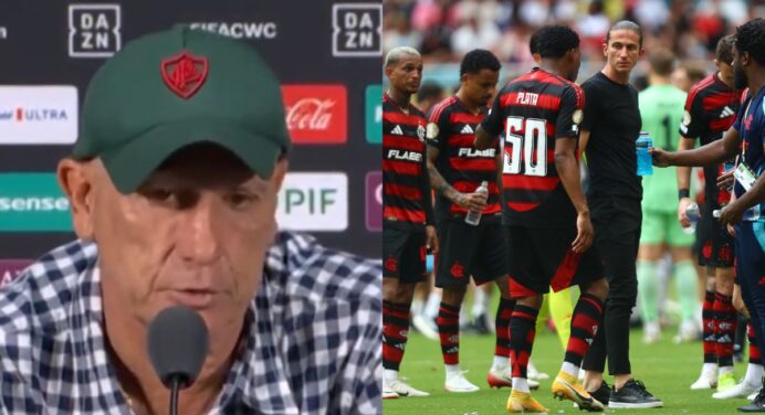 Renato Gaúcho cita Flamengo e manda recado ao futebol brasileiro após eliminação do Fluminense no Mundial