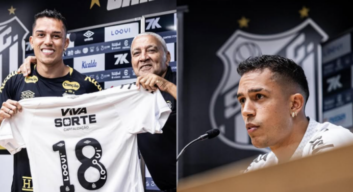 Novo reforço do Santos projeta jogo contra o Flamengo e manda recado ao treinador