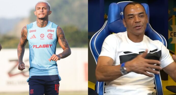 Cafu rasga elogios a Wesley, do Flamengo, e manda recado à Roma: “Não teria escolha melhor”