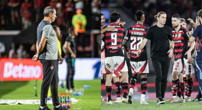 Fim da linha! Vitória demite técnico após sofrer goleada de 8 a 0 do Flamengo