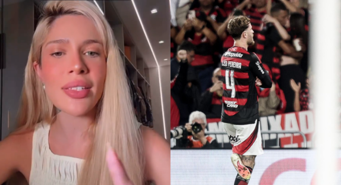 Acabou o amor? Léo Pereira, do Flamengo, encerra relacionamento com Karoline Lima