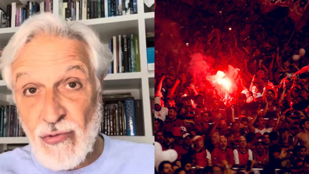 Jornalista torcedor do Santos faz pedido inusitado ao Flamengo e diz que goleada rubro-negra pode ajudar Palmeiras