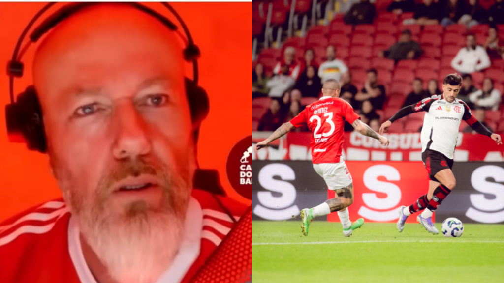 Influenciador do Internacional surta com derrota para o Flamengo: “São burros?”