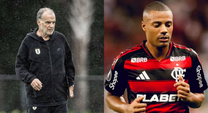 Técnico do Uruguai revela estado de saúde de De La Cruz, do Flamengo, e explica ausência