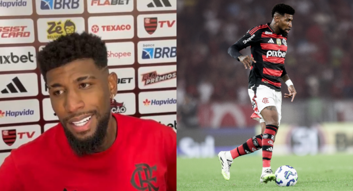 Jogador admite feito inédito na carreira em jogo do Flamengo x Internacional na Libertadores