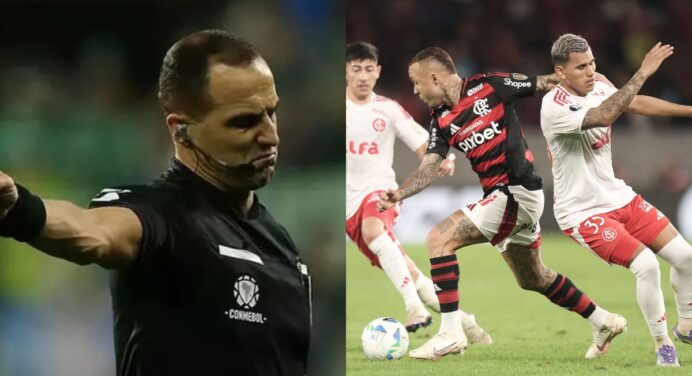Conmebol escala árbitro que apitou ‘vexames’ do Flamengo na Libertadores para jogo com o Estudiantes