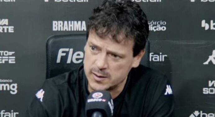 Fernando Diniz cita Flamengo para justificar contratação de jogador no Vasco
