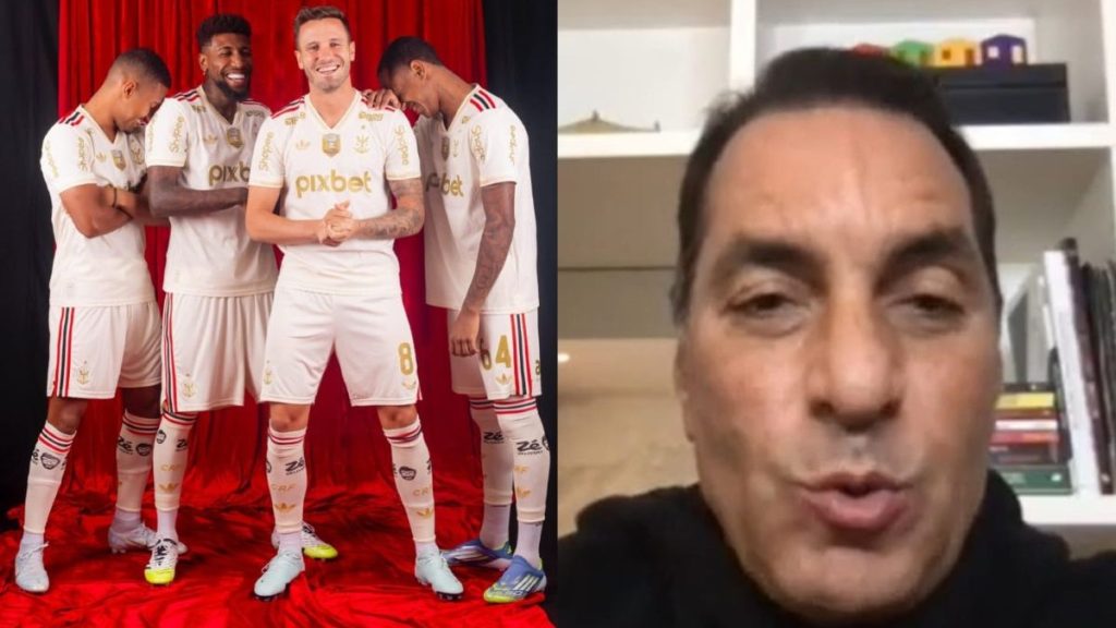 Ex-Vasco, Edmundo se encanta com reforço do Flamengo: “Vai arrebentar”