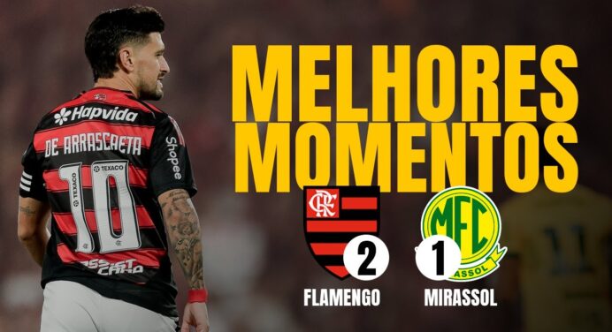 FLAMENGO 2×1 Mirassol | MELHORES MOMENTOS E GOLS | Brasileirão 2025