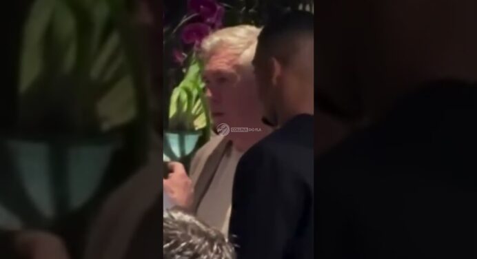 SAMUEL LINO E ANCELOTTI SE ENCONTRAM NA BARRA DA TIJUCA! 🇧🇷