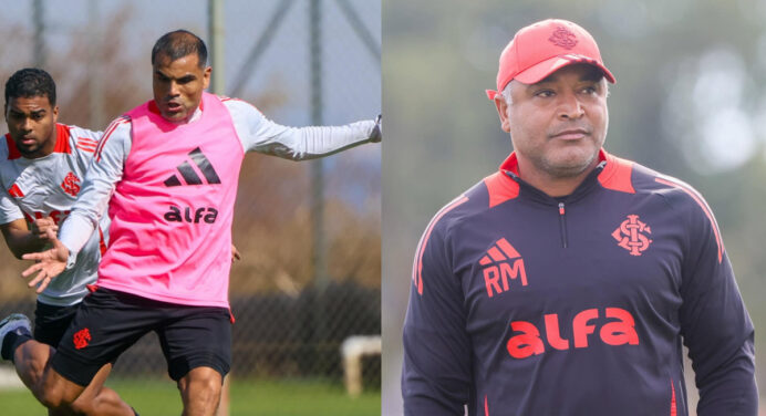 Internacional tem 5 desfalques para jogo contra o Flamengo, pela Libertadores