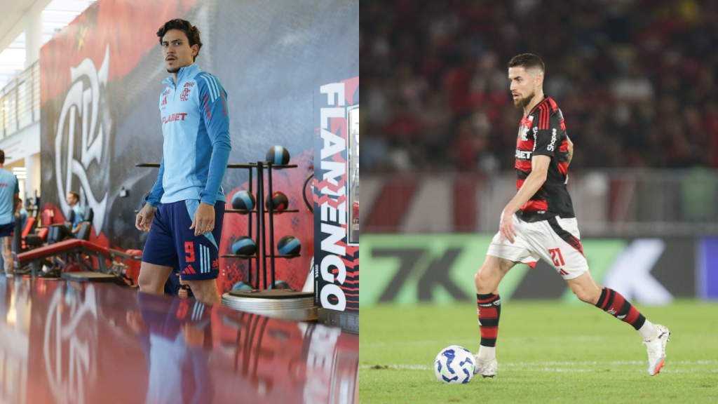 Filipe Luís tem 8 desfalques e 3 pendurados para jogo do Flamengo x Ceará, pelo Brasileirão