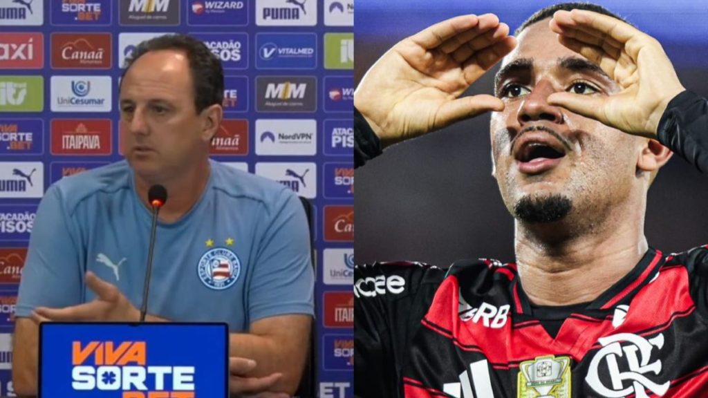 Técnico do Bahia, Rogério Ceni cita 2 times maduros no futebol brasileiro e cutuca Flamengo: “Eliminado”