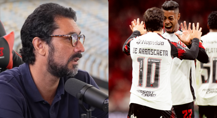 Ídolo do Flamengo escolhe jogador do elenco atual para time ideal: “Igual ao Ronaldinho Gaúcho”