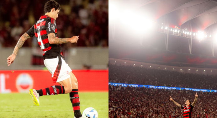 Libertadores: Pedro se torna 3º maior artilheiro brasileiro após marcar no jogo do Flamengo x Estudiantes